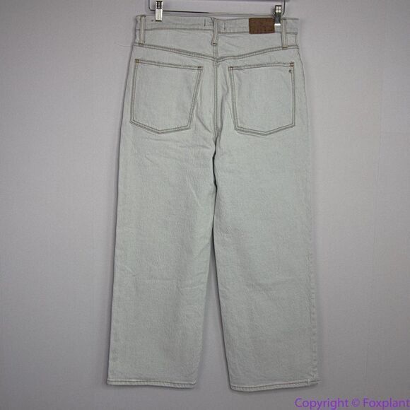 NEW Madewell The Perfect Vintage Wide-Leg Crop Jean in Edmunds Wash,‎ 30 - Picture 8 of 16